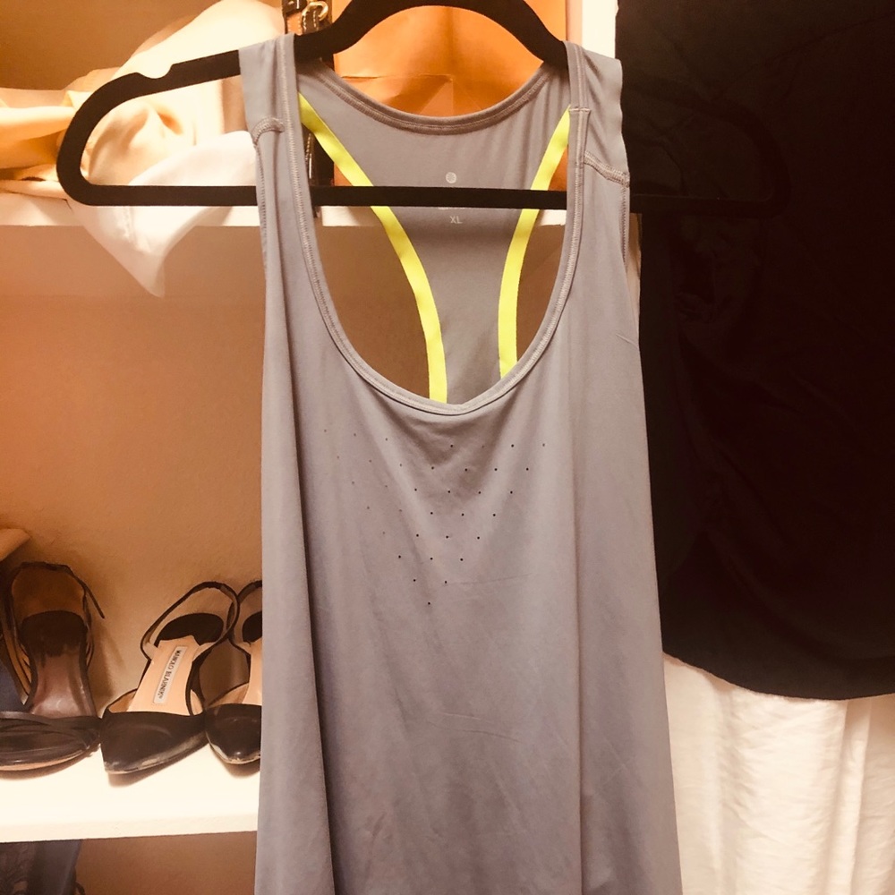 Silver Athleta tank